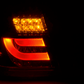 E46 Sedan LED Bar Smoked/Red Tail Lights (98-01)