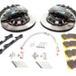 Alcon 2009+ Nissan GT-R R35 412x36mm Rotor Grey 6 Piston Caliper RC6 Front Axle Kit BKF7059ZG04