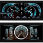 AutoMeter InVision Digital Instrument Display Color LCD Including Panel Mount - Universal 7000