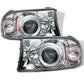 Spyder Dodge Dakota 97-04/Durango 98-03 1PC Projector Headlights LED Halo LED Chrm PRO-YD-DDAK97-C 5009791