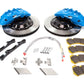 Alcon 2009+ Nissan GT-R R35 412x36mm Rotor Sky Blue 6 Piston Caliper RC6 Front Axle Kit BKF7059ZG05