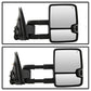 SPYDER xTune Chevy Silverado 14-16 Heated Amber LED Signal Telescoping Mirrors MIR-CSIL14S-G2-PWH-AM-SET 9936708