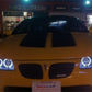 Spyder Pontiac GTO 04-06 Projector Headlights LED Halo LED Black High H1 Low H1 PRO-YD-PGTO04-HL-BK 5011749