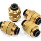 AIRLIFT Bulkhead Union - 3/8" PTC x 3/8" PTC - DOT - SMC # KV2E11-00