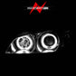 Anzo 2000-2004 Infiniti I30 Projector Headlights w/ Halo Chrome