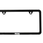 Ford Racing Ford Performance Slim License Plate Frame - Black Stainless Steel M-1828-SSB