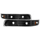 SPYDER Xtune Chevy Silverado 99-02 Amber Reflector Bumper Lights Black CBL-JH-CS99-AM-BK 5064271