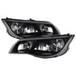 SPYDER xTune Saturn ION Coupe 03-07 (Not Sedan) OEM Style Headlights - Black HD-JH-SAION-2D-BK 9035654