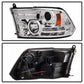 Spyder Dodge Ram 13-15 Projector Headlights Light Bar DRL Chrome PRO-YD-DR13-LBDRL-C 5080905