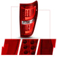 Anzo 2009-2013 Ford F-150 LED Taillights Red/Clear