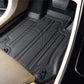 3D MAXpider 18-21 Audi Q5/SQ5 Elegant Hybrid 1st Row Floormat - Black SLAD04714709