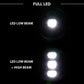 ANZO 2018-2019 Jeep Wrangler Full Led ProjectoráH.L Black 111466