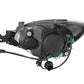 Anzo 2004-2007 Mitsubishi Lancer Projector Headlights w/ Halo Black (CCFL)
