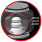 AIRLIFT Replacement Air Spring - Loadlifter 5000 Ultimate Bellows Type