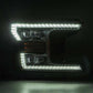 AlphaRex 18-19 Ford F-150 NOVA LED Proj Headlights Plank Style Matte Black w/Activ Light/Seq Signal 880182 *Discontinued