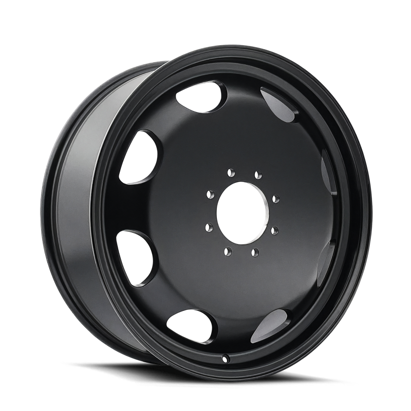 Cali Off-Road 9110D Summit Dually 20x8.25 / 8x200 BP / 100mm Offset / 142mm Hub Matte Black Wheel 9110D-2877MBI100