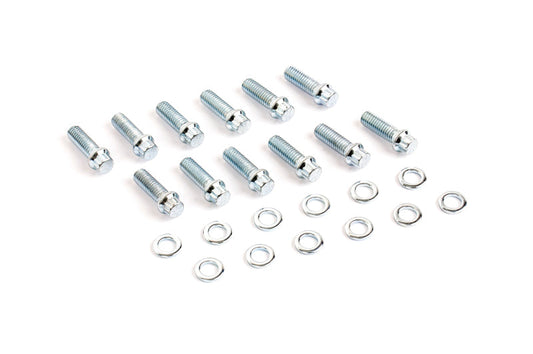 Cometic Gasket Cometic Intake Manifold Bolts 3/8 - 16 x 1in - Grade 8 Zinc Plated CF1010