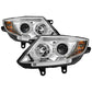 Spyder BMW Z4 03-08 Projector Headlights Halogen Model Only - LED Halo Chrome PRO-YD-BMWZ403-HL-C 5029089
