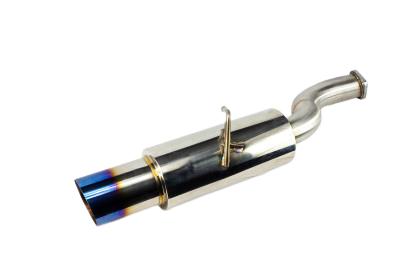 ISR Performance GT Single Exhaust - 2009+ Hyundai Genesis Coupe 2.0T - Burnt Tips