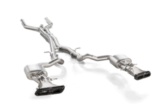 Akrapovic 2018 Mercedes Benz E63 (W213) Evolution Line Cat Back (Titanium) w/o Tips MTP-ME/T/5H