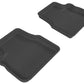 3D MAXpider 2009-2013 Subaru Forester/Impreza/WRX/Sti Kagu 2nd Row Floormats - Black L1SB00321509