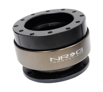 NRG Quick Release Gen 2.0 - Black Body / Chrome Ring SFI Spec 42.1