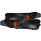 Anzo 2005-2009 Ford Mustang Euro Parking Lights Black w/ Amber Reflector