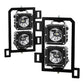 Spyder Dodge Ram 2013-2018 1500 Only Full LED Fog Lights W/Bracket and Universial Switch- Clear 9045424
