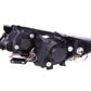 Anzo 2011-2013 Kia Optima Projector Headlights w/ Halo Black (CCFL)