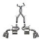 Corsa Performance 16-19 Chevrolet Camaro SS, ZL1 2.75" Dual Rear Exit Catback Exhaust