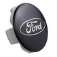 Ford Racing Ford Car Black & Chrome Wheel Center Cap Kit - Satin M-1096K-BCS
