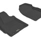 3D MAXpider 2007-2012 Mazda CX-7 Kagu 1st Row Floormat - Black L1MZ01611509