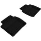 3D MAXpider 2008-2012 Chevrolet Malibu Kagu 2nd Row Floormats - Black L1CH04821509