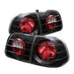 Spyder Honda Civic 99-00 4Dr Euro Style Tail Lights Black ALT-YD-HC99-4D-BK 5005076