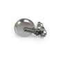 CRG Constructors CRG Blindsight Folding 2 in. Round Bar-End Mirror - Silver BSLS-201