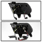 Spyder 10-13 Ford Mustang - Halogen - Projector Headlights - LED Signals -Black (PRO-YD-FM2010V2-BK) 5085429