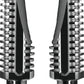 Burly Brand Havoc Pegs - Silver B13-1003S