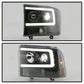 SPYDER Ford F-250 99-04/Excursion 00-04 1 Piece LED Headlights - Black PRO-YD-FF25099V2PL-BK 5088062