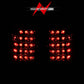 Anzo 1999-2007 Chevrolet Silverado 1500 LED Taillights Red/Clear