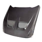 Anderson Composites 2024 Ford Mustang Type-GTD Double Sided Carbon Fiber Hood AC-HD24FDMU-GTD-DS
