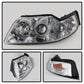 Spyder Ford Mustang 99-04 Projector Headlights LED Halo Chrome High H1 Low H1 PRO-YD-FM99-1PC-AM-C 5010452