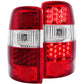 Anzo 2000-2006 Chevrolet Suburban LED Taillights Red/Clear