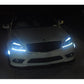 Spyder Mercedes Benz C-Class 08-11 Projector Headlights Halogen - DRL Blk PRO-YD-MBW20408-DRL-BK 5042262