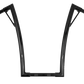 Burly Brand Louie Bar 19in - Gloss Black B12-7011B