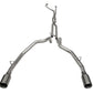 CORSA Performance Corsa 21-22 Dodge Ram TRX Crew Cab Baja Catback Exhaust Dual Rear Gunmetal Tip 21190GNM