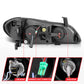 Anzo 2000-2004 Infiniti I30 Projector Headlights w/ Halo Chrome