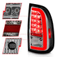 ANZO 00-06 Toyota Tundra LED Taillights w/ Light Bar Chrome Housing Clear Lens 311413