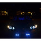 Spyder Honda Civic 06-08 2Dr Projector Headlights LED Halo Black High H1 Low H1 PRO-YD-HC06-2D-HL-BK 5010780