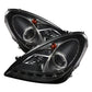 Spyder Mercedes Benz SLK 05-10 Projector Headlights Halogen Model- DRL Blk PRO-YD-MBSLK05-DRL-BK 5032546