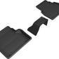 3D MAXpider 19-23 Audi A6/A7 / 21-24 RS6/RS7 Kagu 2nd Row Floormats - Black L1AD05421509